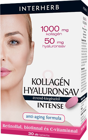 INTERHERB Vital Kollagén & Hyaluronsav extra kapszula 30x | BENU Online Gyógyszertár