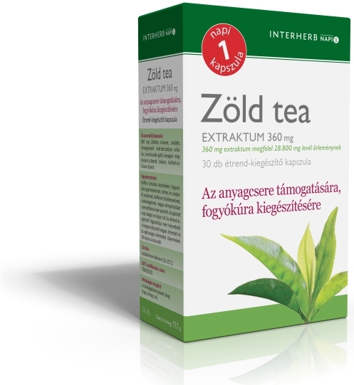 Koffeinmentes zöld tea kapszula