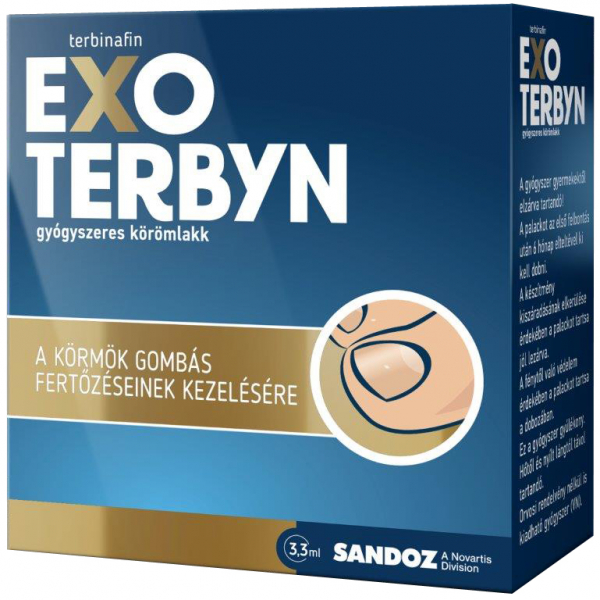 TERBINER 250 mg tabletta