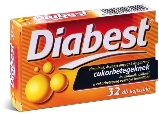 cukorbetegség étrend kiegészítő