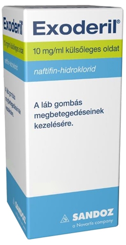 Exoderil 10 mg/ml külsőleges oldat 10ml - Arany Kígyó Patika